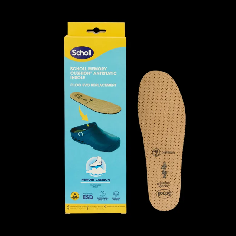 clog evo memory cushion antistatic insoles